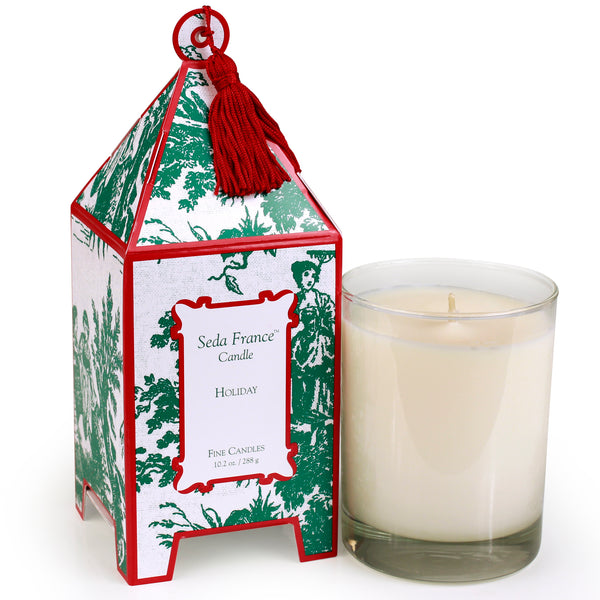 Vintage Holiday Candle - Scented Holiday Candle, Scents of pine and wa –  Acute Designs