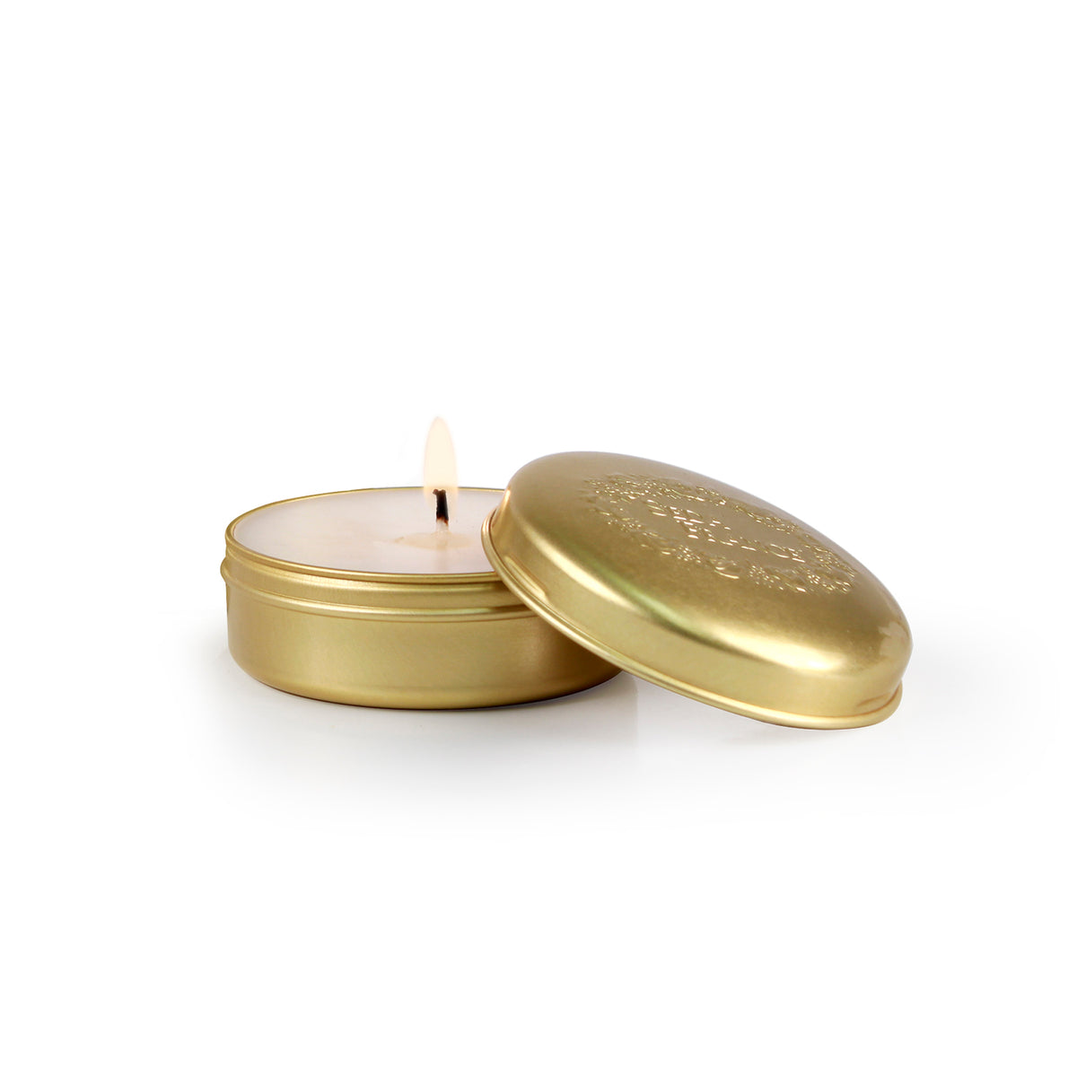 Elegant Gardenia Classic Toile Single Travel Tin Candle