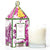 Rhubarb Pear Classic Toile Pagoda Box Candle