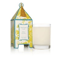 White Narcissus Classic Toile Pagoda Box Candle