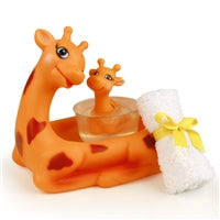 Clearly Fun Giraffe Soap &amp; Holder Gift Set
