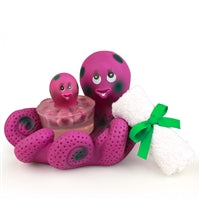 Clearly Fun Octopus Soap &amp; Holder Gift Set